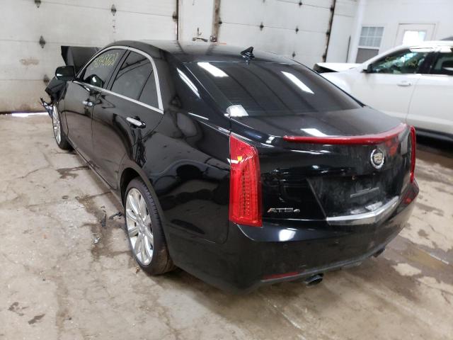 1G6AL5S30E0150880 - 2014 CADILLAC ATS PREMIU BLACK photo 3