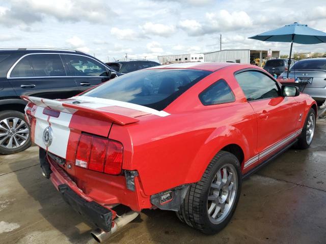 1ZVHT88S795145029 - 2009 FORD MUSTANG SH RED photo 4