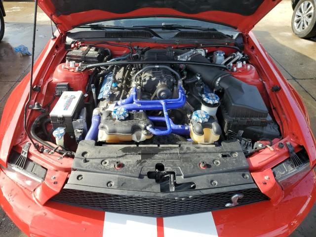 1ZVHT88S795145029 - 2009 FORD MUSTANG SH RED photo 7