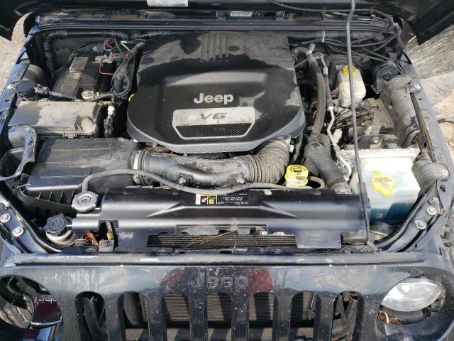 1C4AJWAG5HL508670 - 2017 JEEP WRANGLER S BLACK photo 7