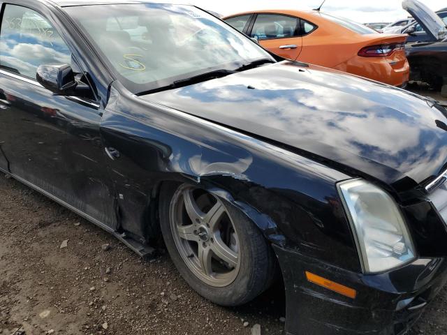 1G6DW677560221336 - 2006 CADILLAC STS BLACK photo 9