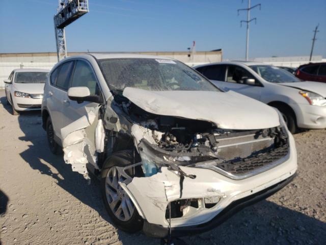 5J6RM4H55FL131770 - 2015 HONDA CR-V EX WHITE photo 1