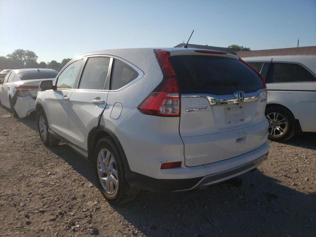 5J6RM4H55FL131770 - 2015 HONDA CR-V EX WHITE photo 3