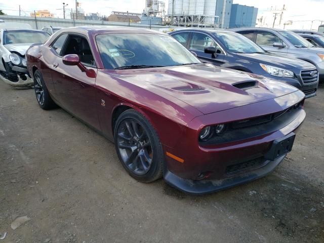 2C3CDZFJ1MH516976 - 2021 DODGE CHALLENGER BURGUNDY photo 1