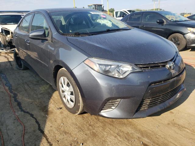 2T1BPRHE7FC274321 - 2015 TOYOTA COROLLA EC GRAY photo 1