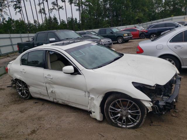 JNKBV61E68M219152 - 2008 INFINITI G35 WHITE photo 9