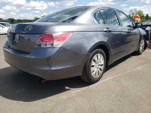 1HGCP26309A171359 - 2009 HONDA ACCORD LX GRAY photo 4