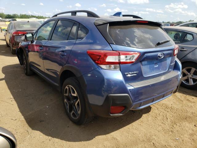 JF2GTANC0K8238001 - 2019 SUBARU CROSSTREK BLUE photo 3