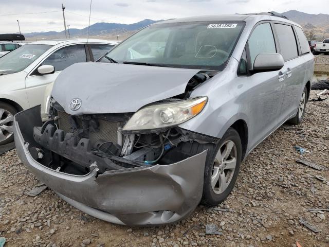 5TDKK3DC5BS090741 - 2011 TOYOTA SIENNA LE SILVER photo 2