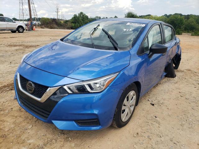 3N1CN8DV3LL913753 - 2020 NISSAN VERSA S BLUE photo 2