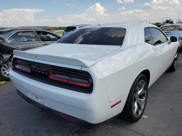 2C3CDZBG6FH869484 - 2015 DODGE CHALLENGER WHITE photo 4