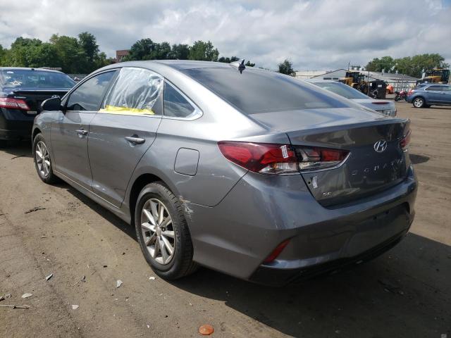 5NPE24AF0JH701779 - 2018 HYUNDAI SONATA SE GRAY photo 3