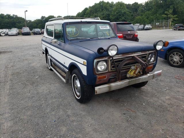 G0062GGD12316 - 1977 INTERNATIONAL SCOUT ორფეროვანი ფოტო 1