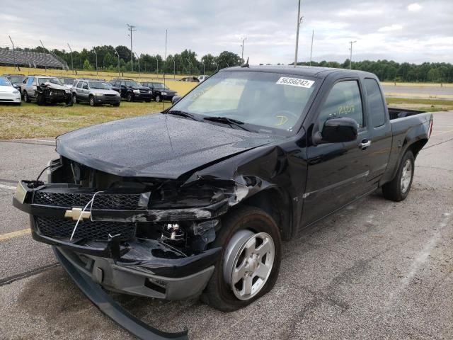 1GCESCD95A8128442 - 2010 CHEVROLET COLORADO L BLACK photo 2