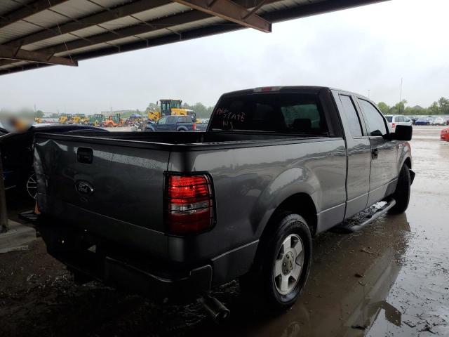 1FTRX12V38FA60090 - 2008 FORD F150 GRAY photo 4