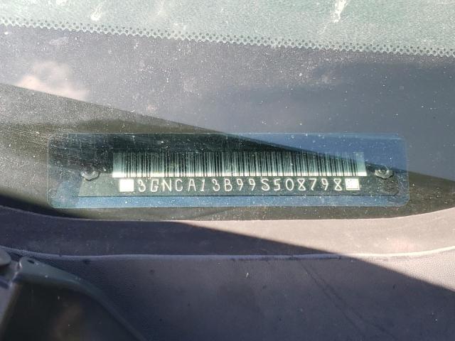 3GNCA13B99S508798 - 2009 CHEVROLET HHR LS BLUE photo 10