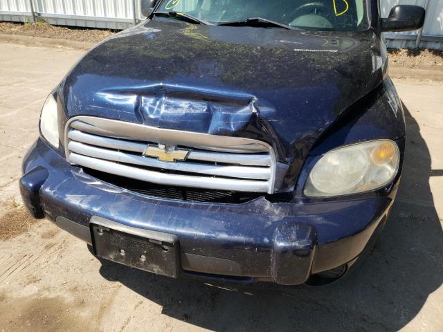 3GNCA13B99S508798 - 2009 CHEVROLET HHR LS BLUE photo 9