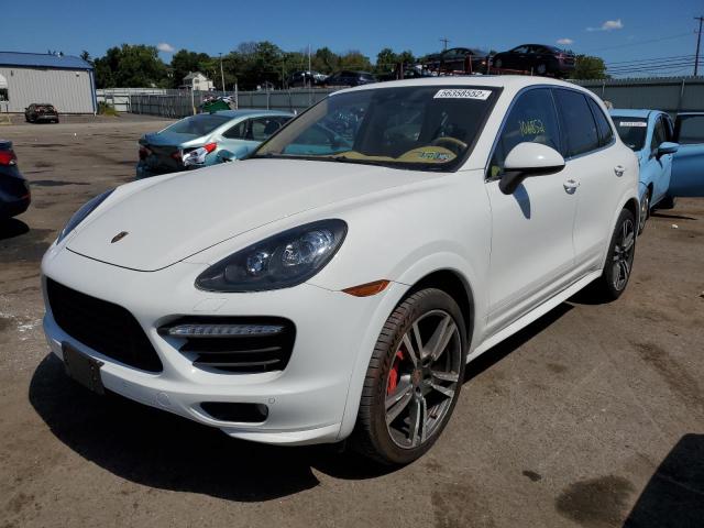 WP1AD2A26ELA71387 - 2014 PORSCHE CAYENNE GT WHITE photo 2