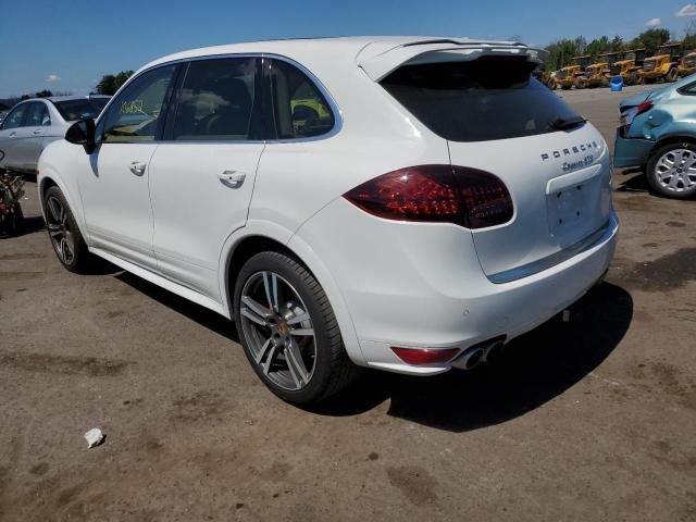 WP1AD2A26ELA71387 - 2014 PORSCHE CAYENNE GT WHITE photo 3