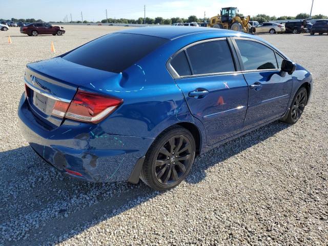 19XFB2F95EE083252 - 2014 HONDA CIVIC EXL 蓝色 照片 4