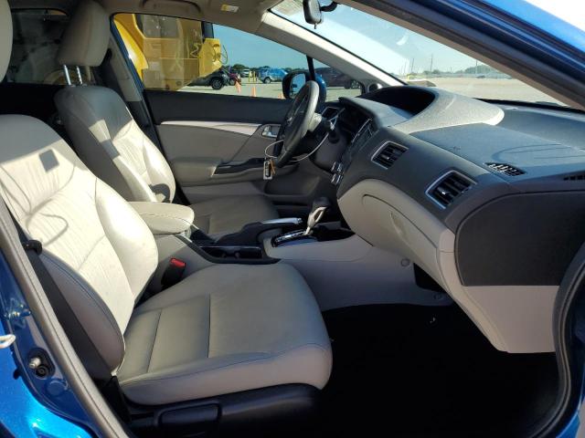 19XFB2F95EE083252 - 2014 HONDA CIVIC EXL 蓝色 照片 5