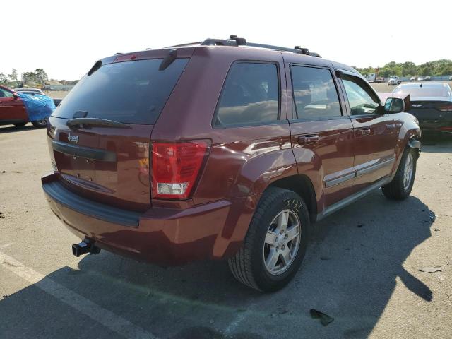 1J8GR48K07C613268 - 2007 JEEP GRAND CHER BURGUNDY photo 4