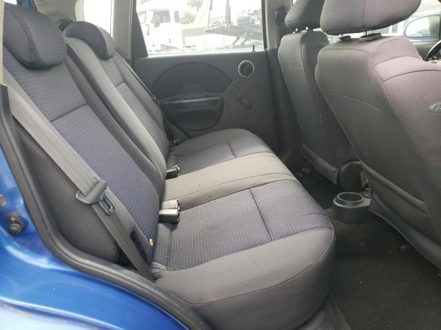 KL1TD66617B750030 - 2007 CHEVROLET AVEO BASE BLUE photo 6