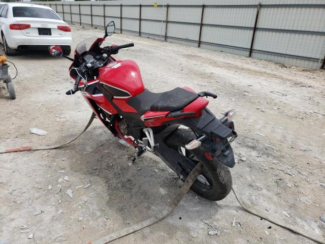 MLHNC515XK5500349 - 2019 HONDA CBR300R RED photo 3