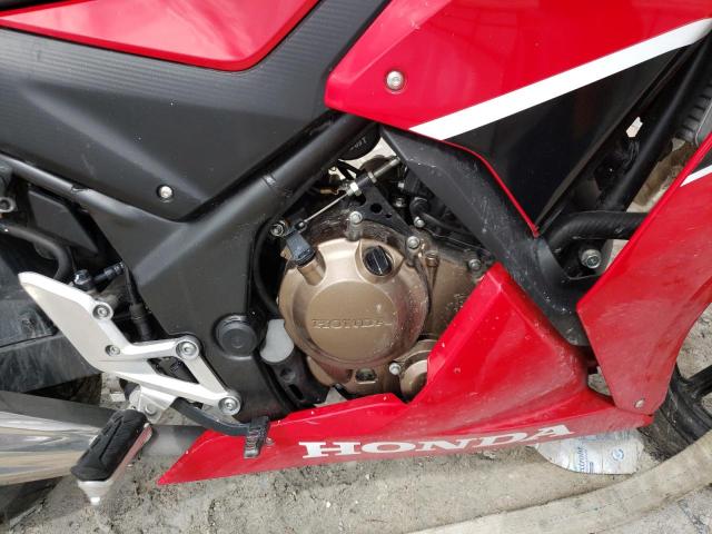 MLHNC515XK5500349 - 2019 HONDA CBR300R RED photo 7