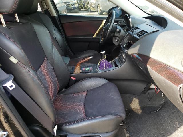 JM1BL1H4XA1264643 - 2010 MAZDA SPEED 3 BLACK photo 5