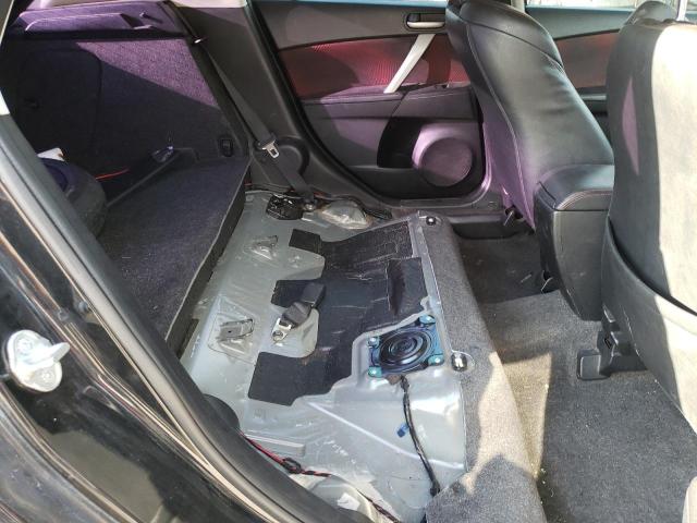 JM1BL1H4XA1264643 - 2010 MAZDA SPEED 3 BLACK photo 6