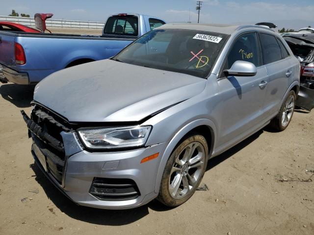 WA1BFCFS1GR024034 - 2016 AUDI Q3 PREMIUM GRAY photo 2