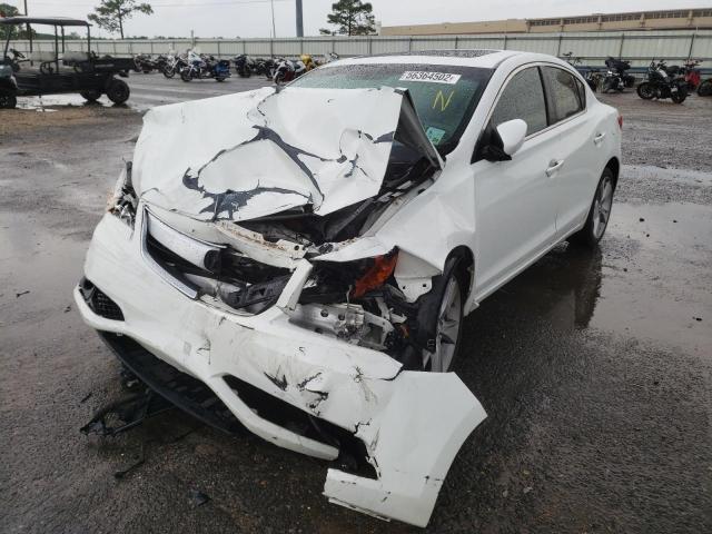 19VDE1F76FE009551 - 2015 ACURA ILX 20 TEC WHITE photo 2