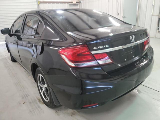 19XFB2F78FE023885 - 2015 HONDA CIVIC SE BLACK photo 3