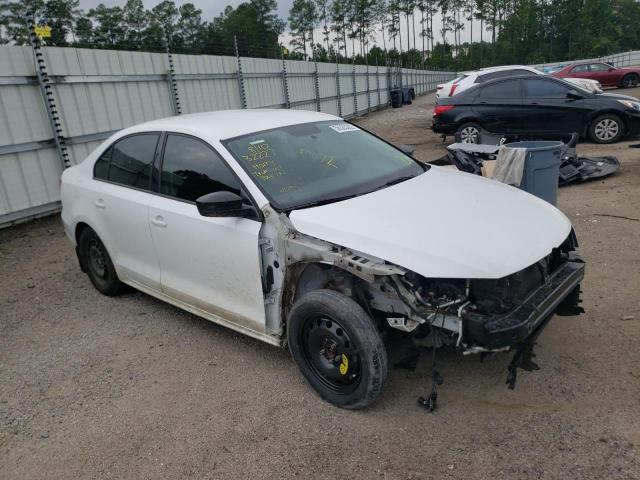 3VW2K7AJ8FM418828 - 2015 VOLKSWAGEN JETTA BASE WHITE photo 1