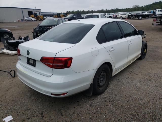3VW2K7AJ8FM418828 - 2015 VOLKSWAGEN JETTA BASE WHITE photo 4