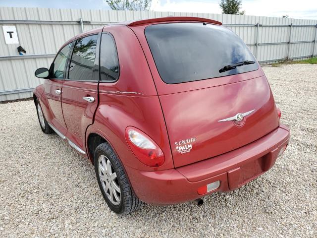 3A4GY5F90AT133009 - 2010 CHRYSLER PT CRUISER RED photo 3