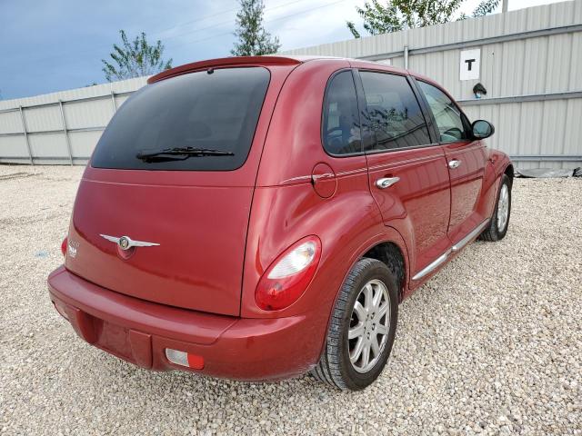 3A4GY5F90AT133009 - 2010 CHRYSLER PT CRUISER RED photo 4