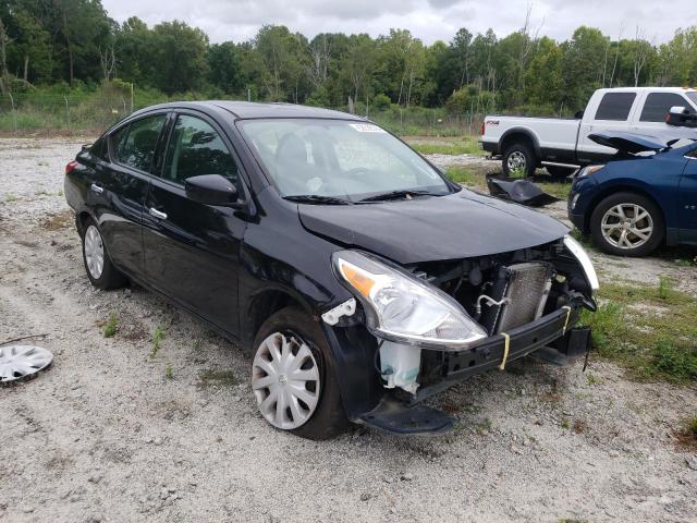 3N1CN7AP3GL822889 - 2016 NISSAN VERSA S BLACK photo 1