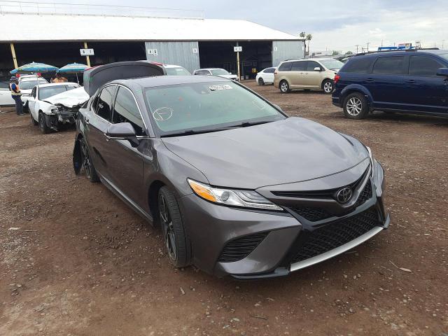 4T1K61AKXLU323574 - 2020 TOYOTA CAMRY XSE GRAY photo 1