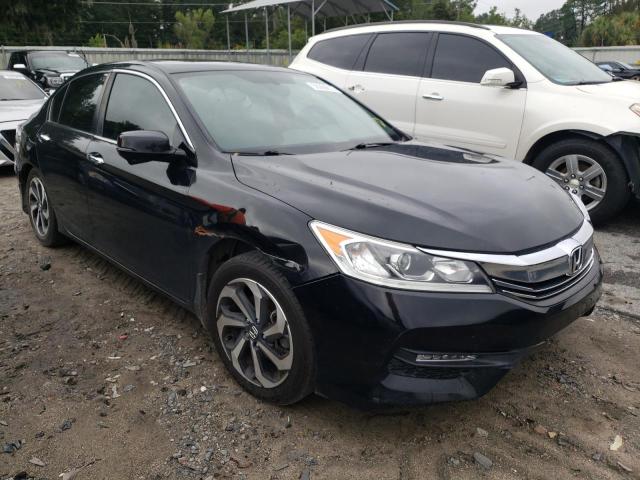 1HGCR2F85HA157252 - 2017 HONDA ACCORD EXL BLACK photo 1