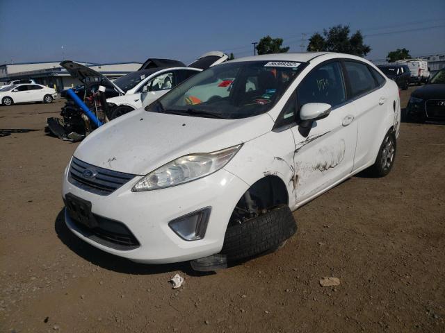 3FADP4CJ8CM173393 - 2012 FORD FIESTA SEL WHITE photo 2