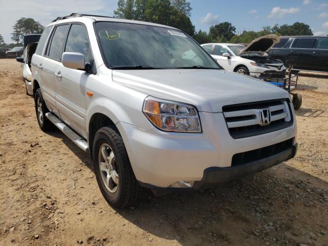 5FNYF18588B020050 - 2008 HONDA PILOT EXL SILVER photo 1