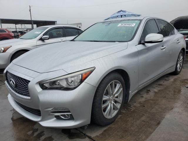 JN1BV7AP5FM335161 - 2015 INFINITI Q50 BASE SILVER photo 2