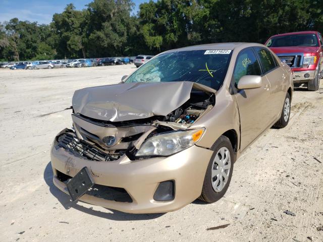 2T1BU4EE6BC554189 - 2011 TOYOTA COROLLA BASE  photo 2