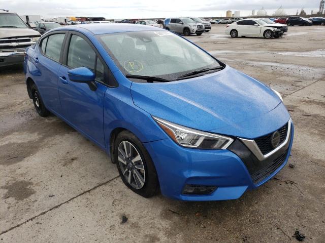 3N1CN8EV6LL903782 - 2020 NISSAN VERSA SV BLUE photo 1