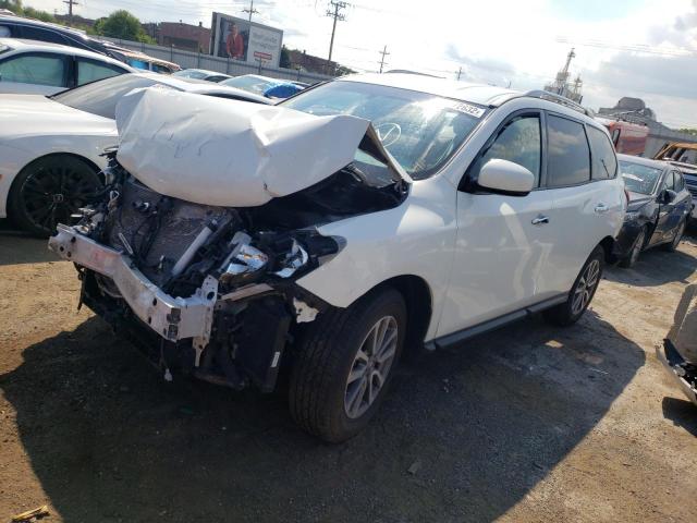 5N1AR2MN0GC606768 - 2016 NISSAN PATHFINDER WHITE photo 2