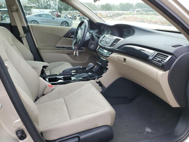 1HGCR2F32HA262707 - 2017 HONDA ACCORD LX GOLD photo 5