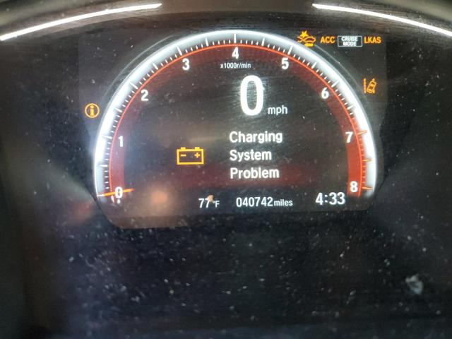 2HGFC2F81LH593427 - 2020 HONDA CIVIC SPOR BLUE photo 8