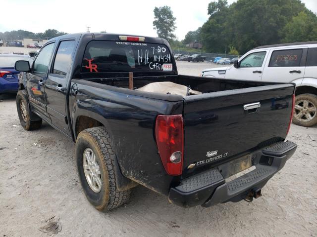1GCHTCFE3C8114434 - 2012 CHEVROLET COLORADO L BLACK photo 3